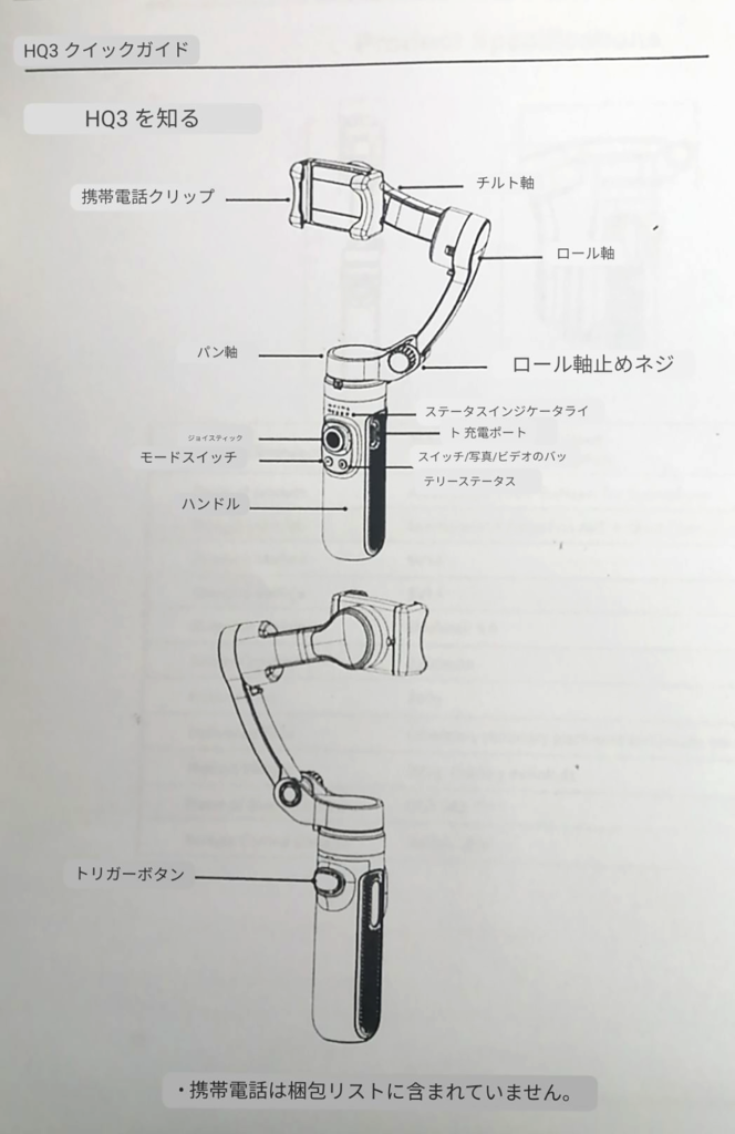 Axnen HQ3 QUICK GUIDE 2page